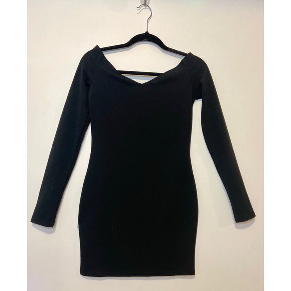 Black Bodycon Dress - Picture 3 of 3